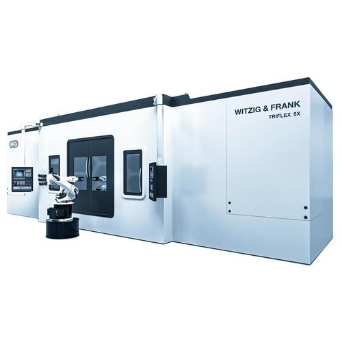 Centro di lavoro CNC 5 assi - TriFlex 5X - Hydromat - orizzontale / con tavola rotante / a due mandrini