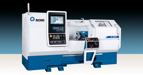 Tornio CNC - C series - Romi - orizzontale / 2 assi / a colonna