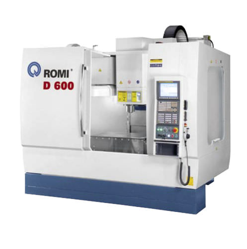 Centro di lavoro CNC 3 assi - D 600 - Romi - verticale / ad alta produttività