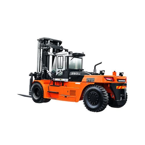 Carrello elevatore diesel - DV250S-7 - Daewoo Industrial Vehicles - con conducente seduto / per movimentazione / industriale