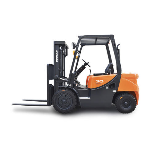 Carrello elevatore diesel - D20G PLUS - Daewoo Industrial Vehicles - a GPL / con conducente seduto / industriale