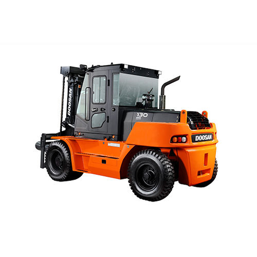 Carrello elevatore diesel - D1x0S-5 series - Daewoo Industrial Vehicles - con conducente seduto / per movimentazione / industriale