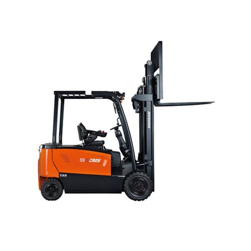 Carrello elevatore controbilanciato - B22X-7 - Daewoo Industrial Vehicles - elettrico / con conducente seduto / per movimentazione