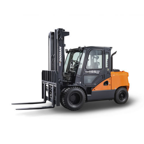 Carrello elevatore diesel - DxxSC-7 series - Daewoo Industrial Vehicles - con conducente seduto / industriale / per magazzino