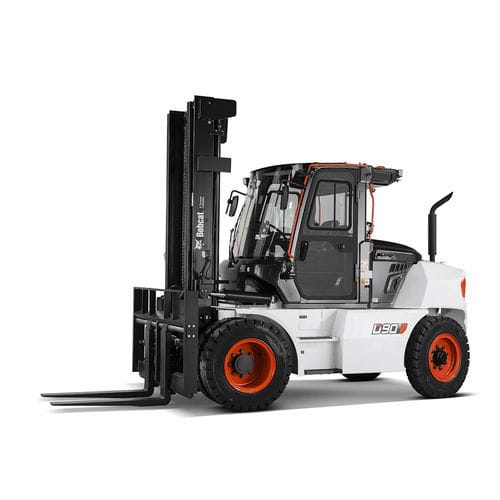 Carrello elevatore diesel - D series - Doosan Industrial Vehicles - con conducente seduto / per movimentazione / a bassa rumorosità