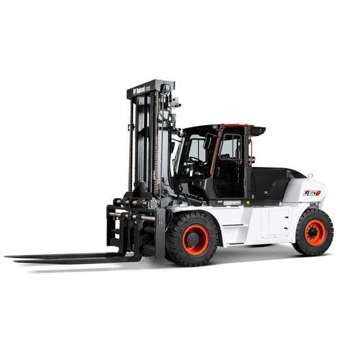 Carrello elevatore diesel - D series - Doosan Industrial Vehicles - con conducente seduto / per movimentazione / per ambienti difficili