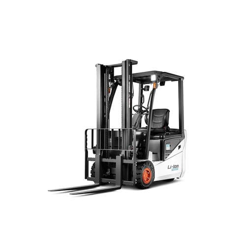 Carrello elevatore elettrico - B series - Doosan Industrial Vehicles - con conducente seduto / per movimentazione / di precisione