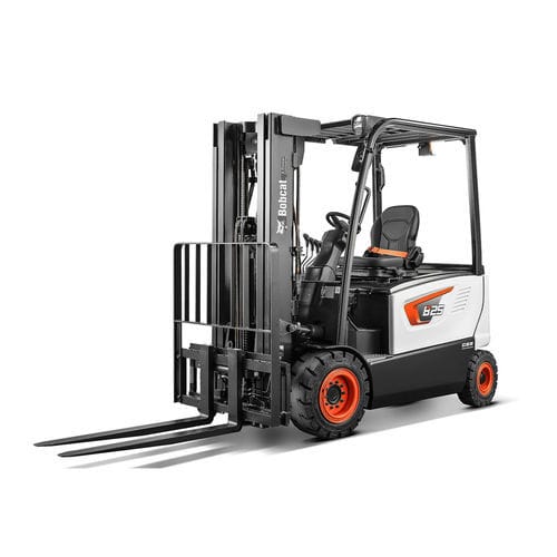 Carrello elevatore elettrico - B series - Doosan Industrial Vehicles - con conducente seduto / per movimentazione / di precisione