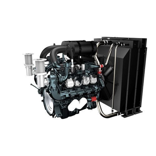 Motore diesel - DP158LC - HD HYUNDAI INFRACORE - a 8 cilindri / turbo / per gruppo elettrogeno