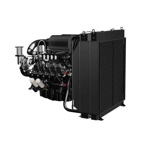 Motore a gas naturale - GV180TI - HD HYUNDAI INFRACORE - a 10 cilindri / turbo / per gruppo elettrogeno