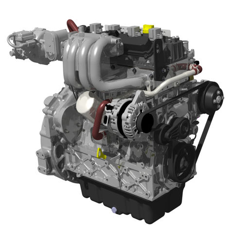 Motore diesel - PM03 - HD HYUNDAI INFRACORE - a 4 cilindri / in linea / per carrello elevatore