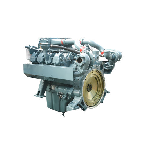Motore diesel - PU158TI - HD HYUNDAI INFRACORE - a 8 cilindri / turbo-intercooler / in linea