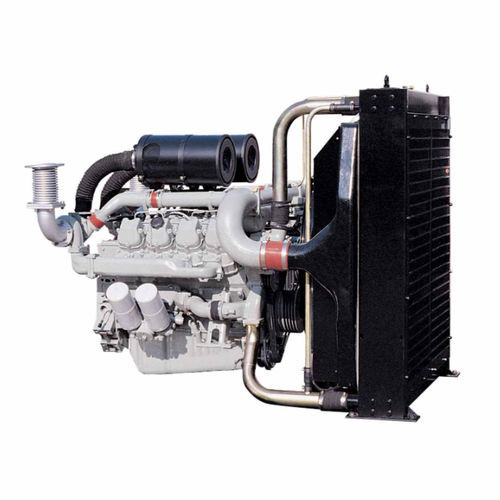 Motore a gas naturale - GV158TI - HD HYUNDAI INFRACORE - a 8 cilindri / turbo / per gruppo elettrogeno
