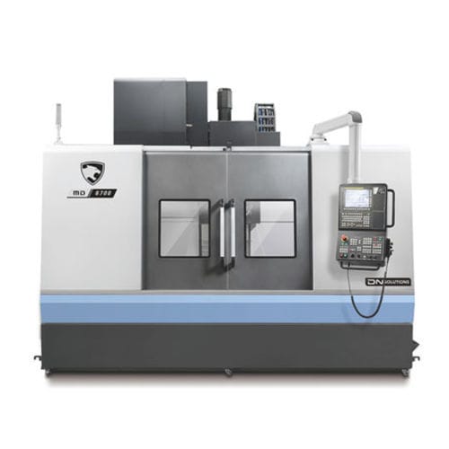 Centro di lavoro CNC 3 assi - DVM series - DN SOLUTIONS - verticale / 30 utensili / di taglio