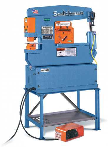 Punzonatrice semiautomatica - Porta Fab 45 - Scotchman Industries - idraulica / per barre / cesoiatura