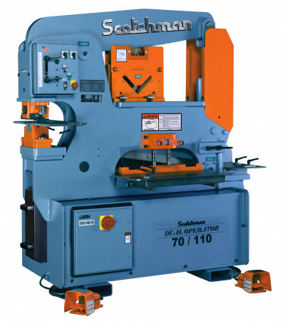 Macchina per punzonatura semiautomatica - DO 70/110-24M - Scotchman Industries - idraulica / per lamiere / di taglio