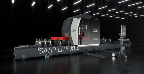 Centro di lavoro CNC 5 assi - SATELLITE XLE - Emmegi Group - verticale / per acciaio / per alluminio