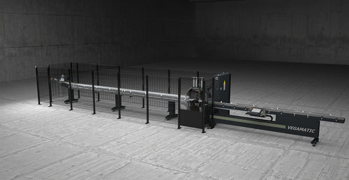 Centro di taglio CNC - VEGAMATIC series - Emmegi Group - a lama rotativa / per PVC / per alluminio