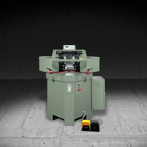 Cianfrinatrice per profilati in alluminio - ITACA series - Emmegi Group - semiautomatica / a pedale