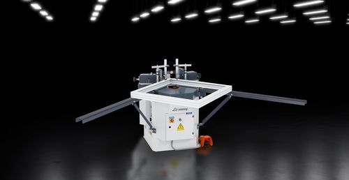Pressa crimpatrice per profilati in alluminio - MACH1 - Emmegi Group - in alluminio / automatica / pneumatica