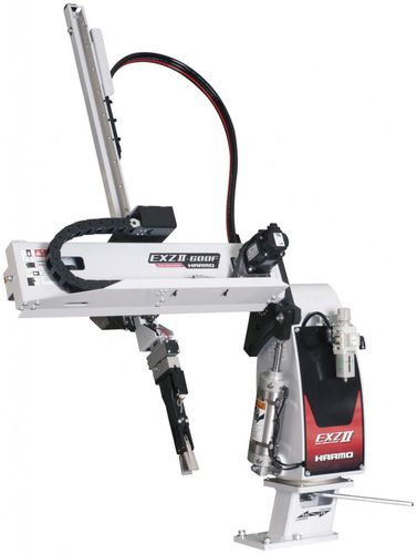 Robot cartesiano - EXZⅡ-600/800 - Harmo Co., Ltd. - 3 assi / pick and place / per pressa ad iniezione