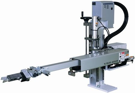 Robot cartesiano - VWIII series - Harmo Co., Ltd. - 2 assi / per pressa ad iniezione