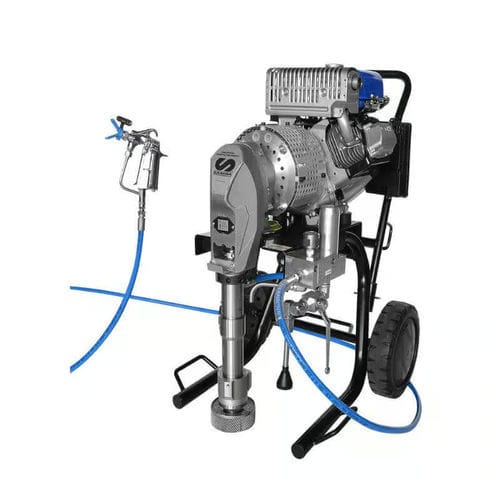 Unità di spruzzatura mobile - THOR  - LARIUS SRL - di pittura / airless / a pistone