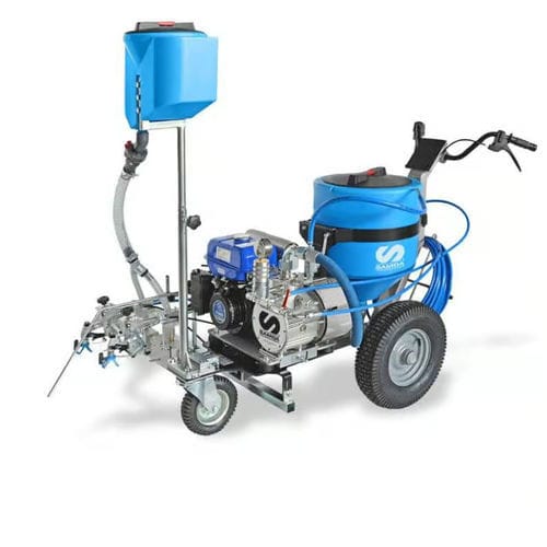 Unità di spruzzatura mobile - Dalì Plus - LARIUS SRL - di pittura / pneumatica / manuale