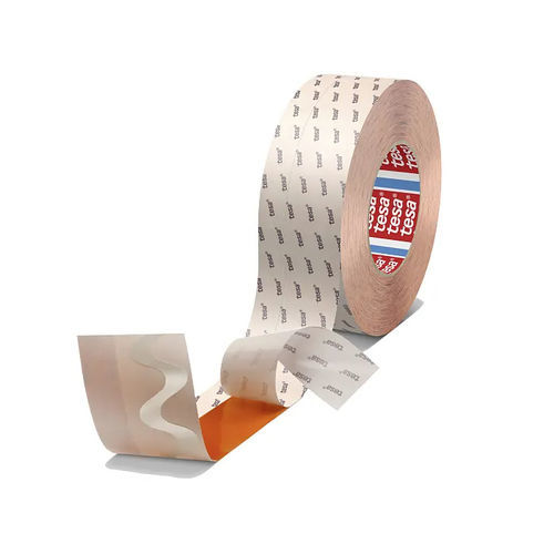 Nastro adesivo di fissaggio - 51680 - Tesa - liscio / acrilico / arancione
