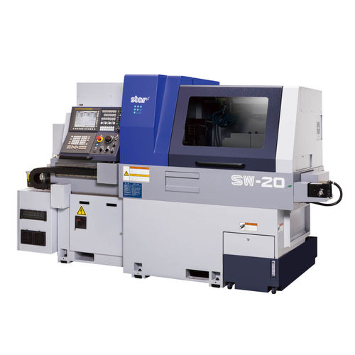 Tornio a fantina mobile CNC - SW-20 - Star Micronics Machine Tools - 3 assi / universale / di foratura