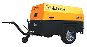 Compressore a vite - Bottarini - d'aria / con motore diesel / mobile