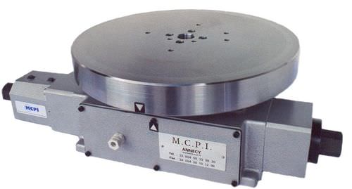 Tavola intermittente pneumatica - max. 200 kg | P300 - MCPI SAS - orizzontale / per macchina utensile / con dentatura piatta