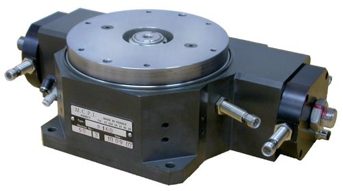 Tavola intermittente pneumatica - P160 - MCPI SAS - orizzontale / per macchina utensile / con dentatura piatta