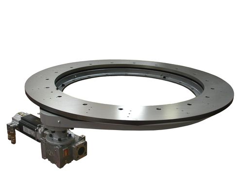 Tavola rotante ad anello rotativa - MCPI SAS - a cinghia / per motore passo-passo