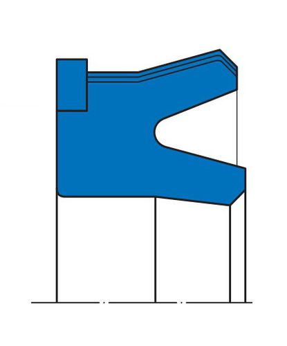 Guarnizione torica - 0215 - Simrit - in elastomero / V-ring / per pistone