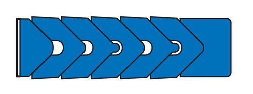 Guarnizione chevron - TE - Simrit - PTFE / V-ring