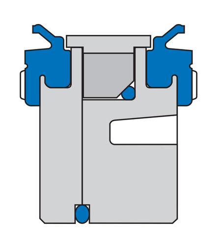Guarnizione a labbro - PNEUKO M 310 - Simrit - per pistone / pneumatica