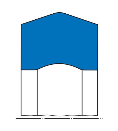 Guarnizione torica - PU 83 - Simrit - in poliuretano / a doppio effetto / statica