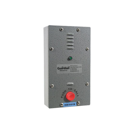 Telefono analogico - 0.25 W, 85 dB | HDE series - Guardian Telecom - a muro / di emergenza