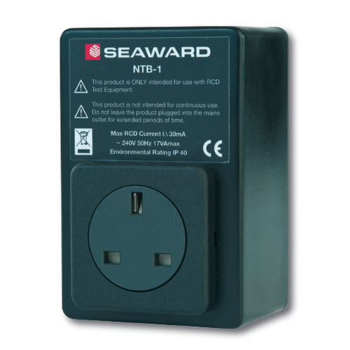 Tester RCD - NTB-1  - Seaward - di installazione / portatile / compatto