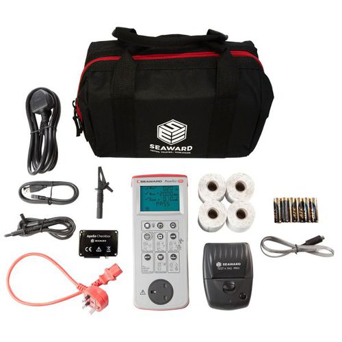 Tester per apparecchio portatile - PrimeTest 250+ Pro Bundle - Seaward - di tensione / antifurto / ad uso industriale