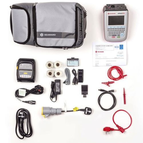 Kit di test elettrico - Apollo 500+ Elite - Seaward - automatico / portatile