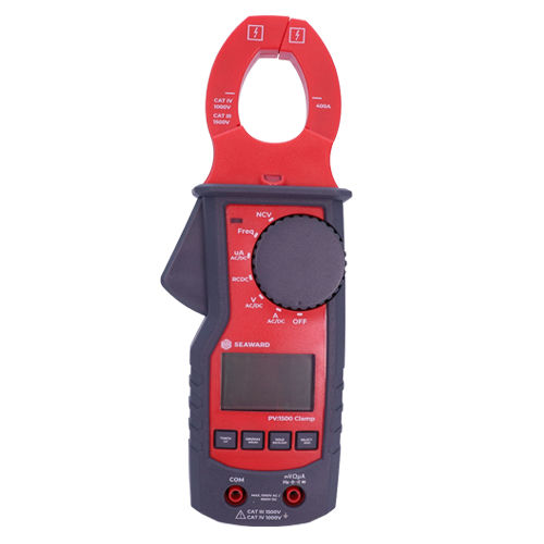 Multimetro a pinza digitale - PV:1500 - Seaward - portatile / 1000 V / 1500 V