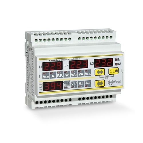 Apparecchio di misura di tensione - EMM-D4h   - Contrel elettronica - di corrente / di frequenza / di fattore di potenza