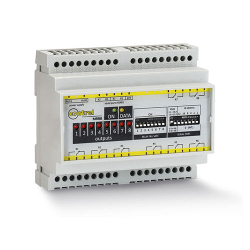 Modulo di uscita RS-485 - MR-R8 - Contrel elettronica - Modbus / a 8 O / con uscita a relè