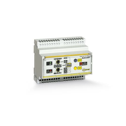 Relè di protezione con dispersione a terra - ELR-62 series - Contrel elettronica - di corrente / su guida DIN / IEC