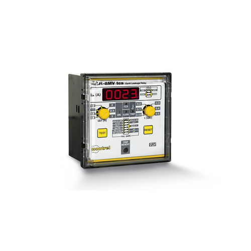 Relè di protezione con dispersione a terra - ELR-8V series - Contrel elettronica - di corrente / IEC / digitale