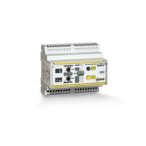 Relè di protezione con dispersione a terra - ELRD-L series - Contrel elettronica - su guida DIN / IEC / configurabile