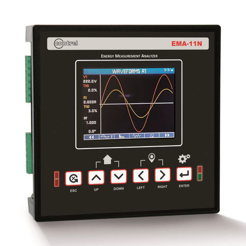 Analizzatore di qualità di energia - EMA-11N - Contrel elettronica - di segnale / di monitoraggio / armonico