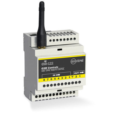 Modulo di comunicazione GSM - GW-12 - Contrel elettronica - GPRS / a distanza / su guida DIN